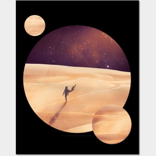 Dune, Arrakis With Two Moons, Minimalist Movie Design Posters and Art